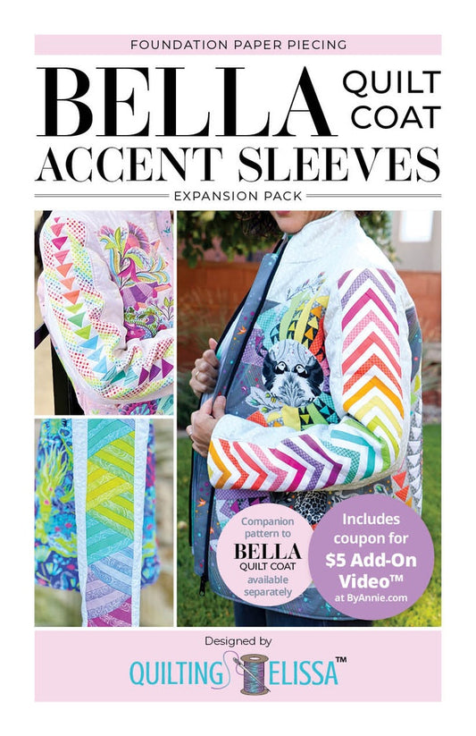Bella Quilt Coat Accent Sleeves Expansion Pack || Quilting Elissa + By Annie Patterns