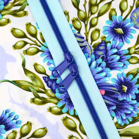 Handbag Zipper || Renaissance Ribbon || Saltwater Taffy
