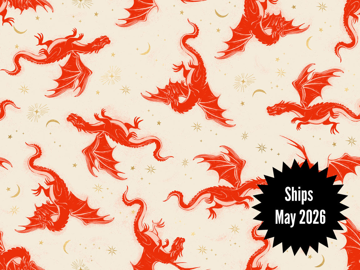 Fireglow || Sarah Watts || Etched Dragons Poinsettia || PreOrder, Ships May 2026