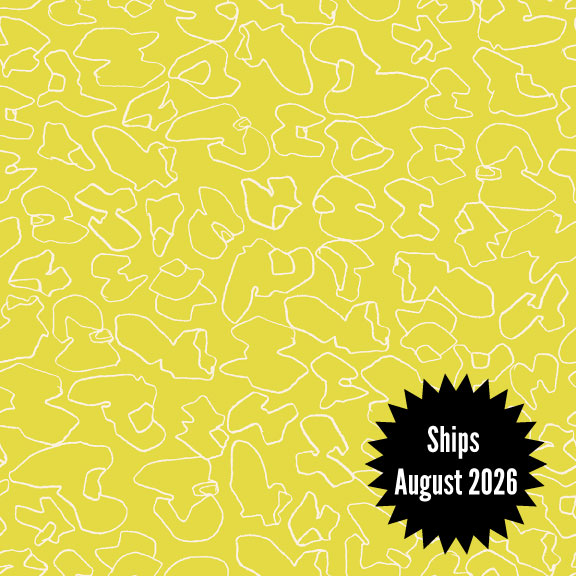 Memento Fabric || Carolyn Friedlander for Ruby Star Society || Walnuts Citron || Ships August 2026
