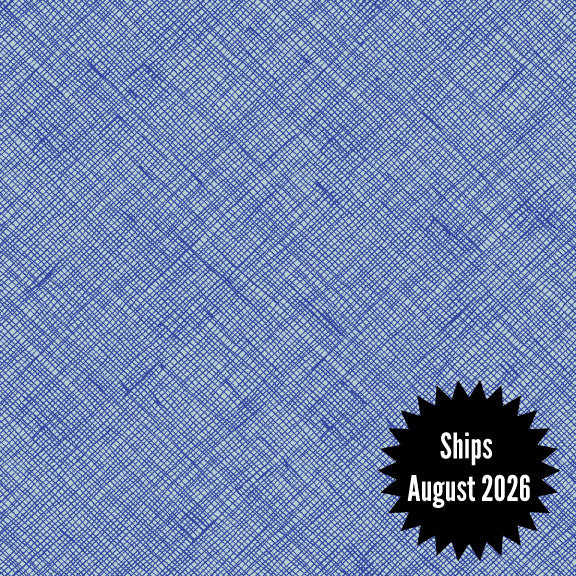Memento Fabric || Carolyn Friedlander for Ruby Star Society || Crosshatch Lapis || Ships August 2026