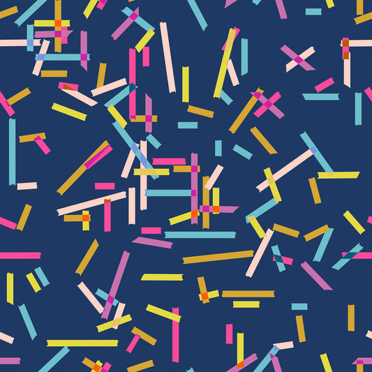 Washi Plus Fabric - Rashida Coleman Hale for Ruby Star Society - Washi Bluebell