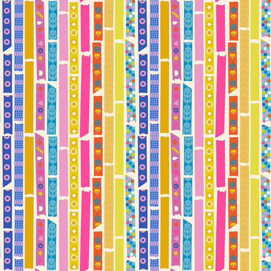 Washi Plus Fabric - Rashida Coleman Hale for Ruby Star Society - Yay Its Tape Natural