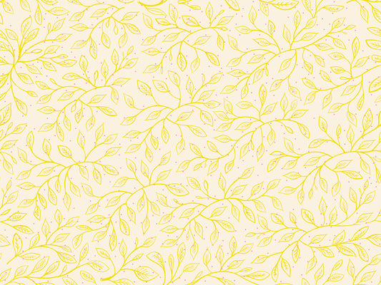 Glow Garden Fabrics - Sarah Watts for Ruby Star Society - Wandering Vine Natural