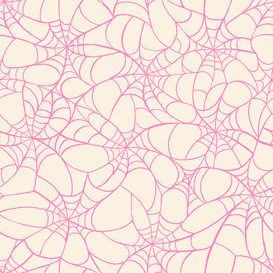 Glow Garden Fabrics - Sarah Watts for Ruby Star Society - Tangled Web Natural