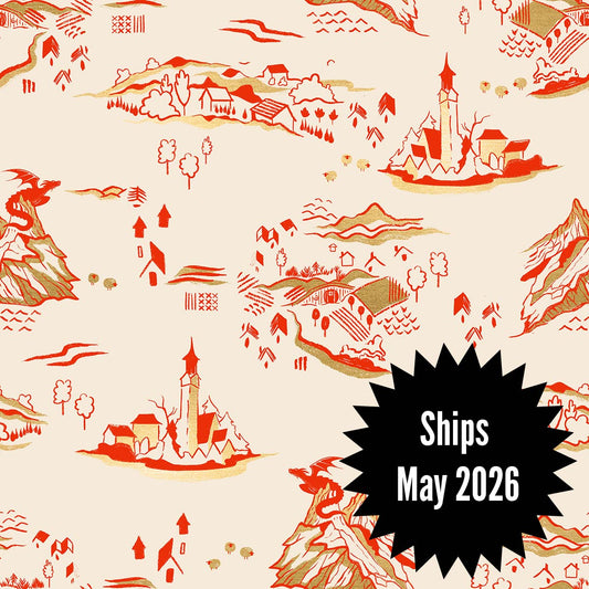 Fireglow || Sarah Watts || Mountain Town Poinsettia || PreOrder, Ships May 2026