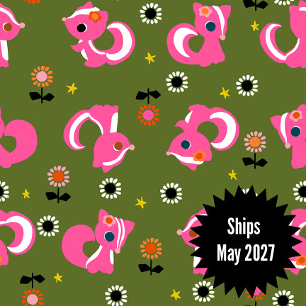 Daisy Days Fabrics || Alexia Abegg for Ruby Star || Flower Friends Sarah Green