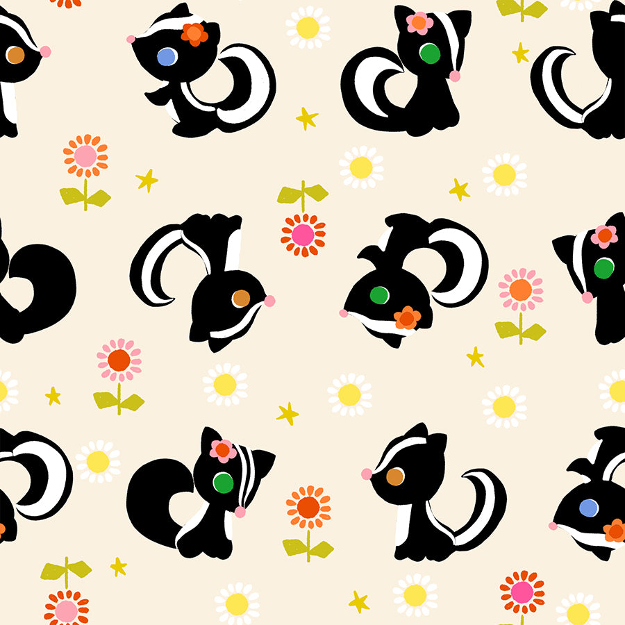 Daisy Days Fabrics || Alexia Abegg for Ruby Star || Flower Friends Natural