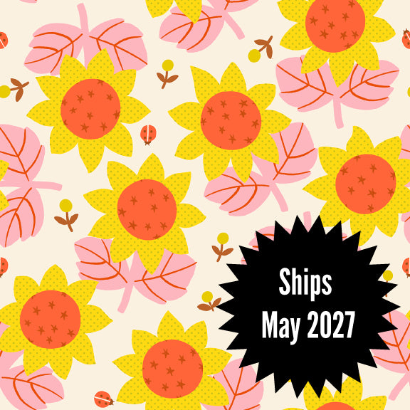 Daisy Days Fabrics || Alexia Abegg for Ruby Star || Sunflower Natural