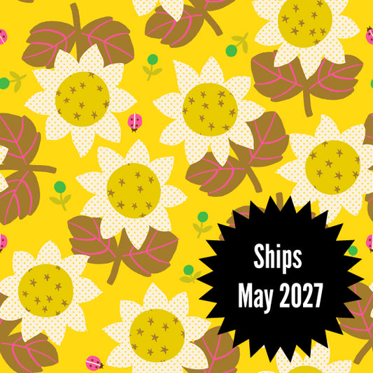 Daisy Days Fabrics || Alexia Abegg for Ruby Star || Sunflower Sunshine