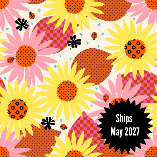 Daisy Days Fabrics || Alexia Abegg for Ruby Star || Daisy Days Natural