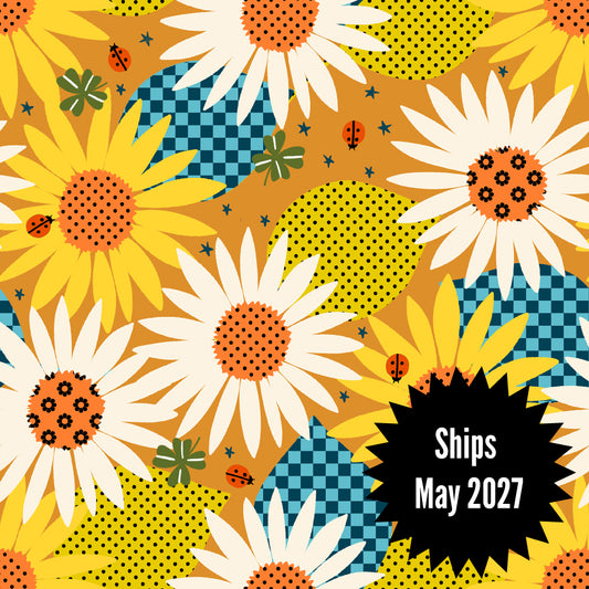 Daisy Days Fabrics || Alexia Abegg for Ruby Star || Daisy Days Honey