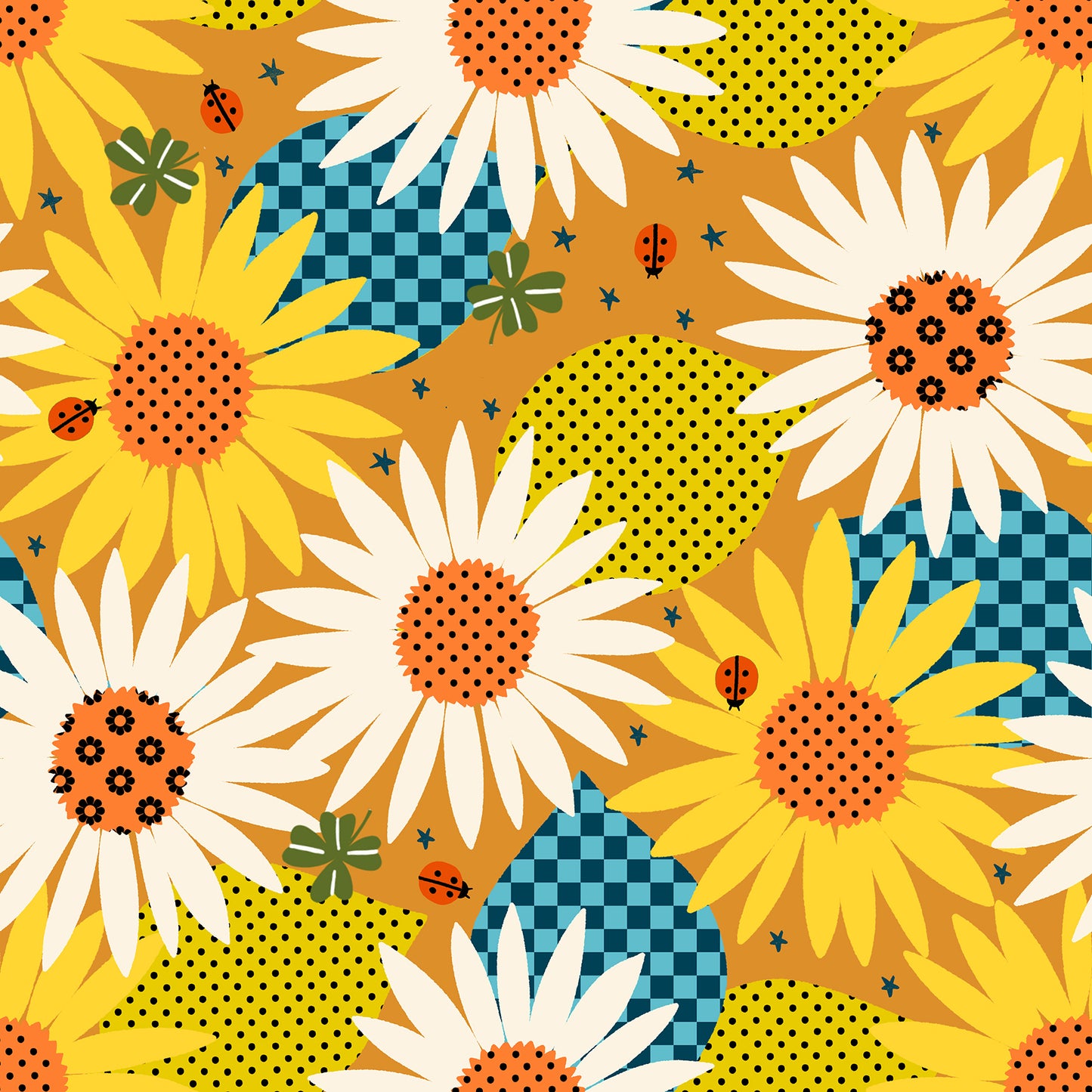 Daisy Days Fabrics || Alexia Abegg for Ruby Star || Daisy Days Honey