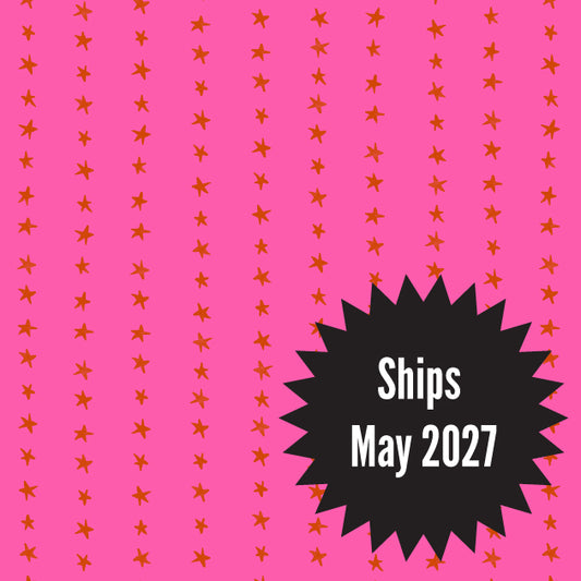 Daisy Days Fabrics || Alexia Abegg for Ruby Star || Starry Stripe Playful