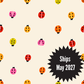 Daisy Days Fabrics || Alexia Abegg for Ruby Star || Ladybug Natural