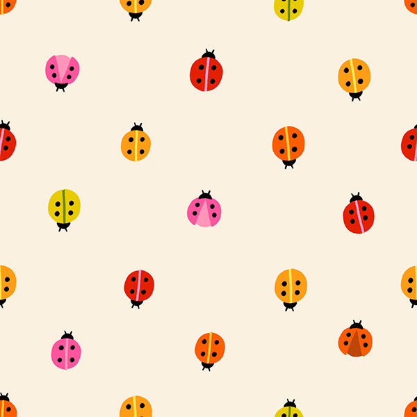 Daisy Days Fabrics || Alexia Abegg for Ruby Star || Ladybug Natural