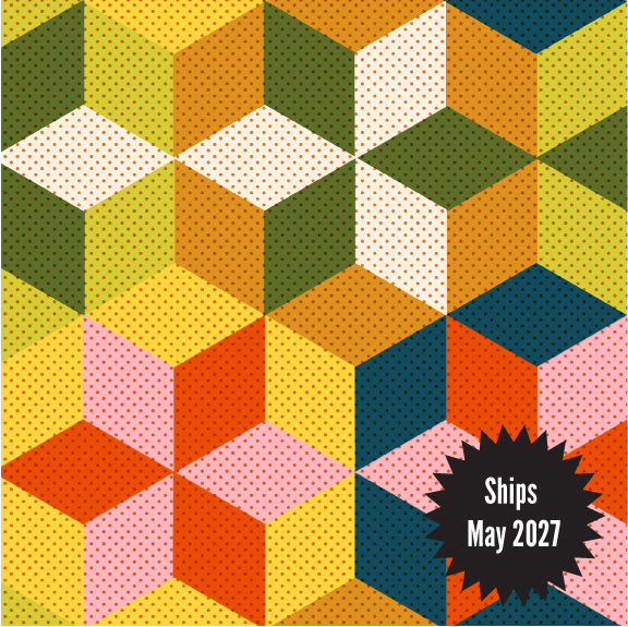 Daisy Days Fabrics || Alexia Abegg for Ruby Star || Star Cheater Pistachio