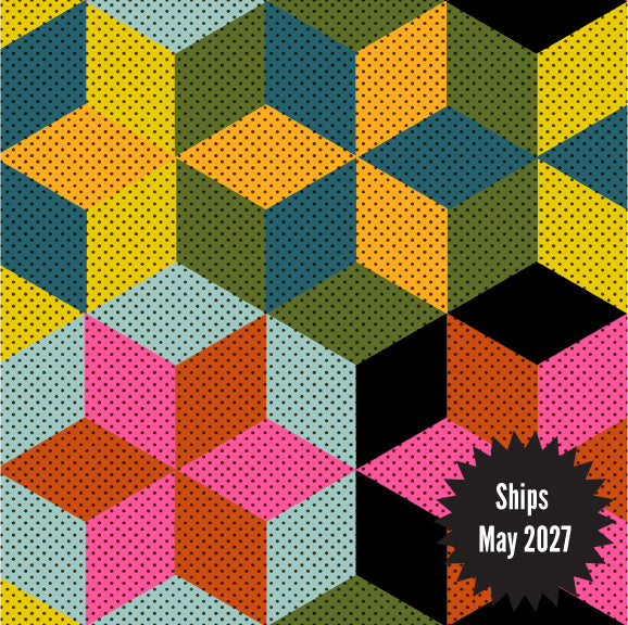 Daisy Days Fabrics || Alexia Abegg for Ruby Star || Star Cheater Black