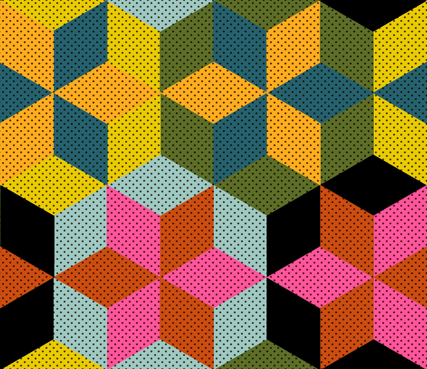 Daisy Days Fabrics || Alexia Abegg for Ruby Star || Star Cheater Black