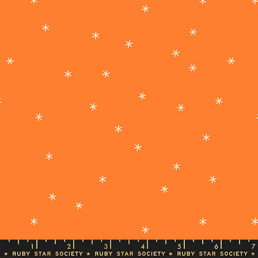 Sidekicks Fabric || A Ruby Star Society Collaborative Collection || Spark Orange