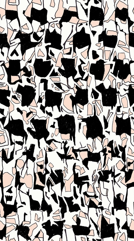 Memento Fabric || Carolyn Friedlander for Ruby Star Society || Explore Black
