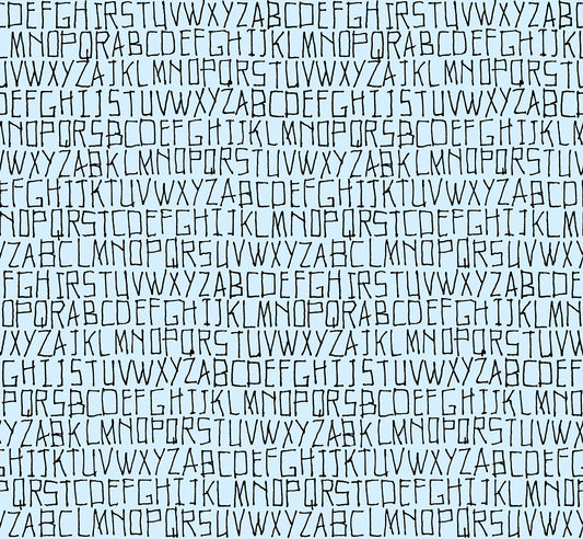 Memento Fabric || Carolyn Friedlander for Ruby Star Society || Alphabet Ethereal