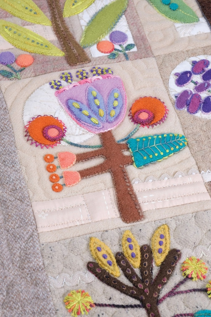 Rooted Quilt Kit - Sue Spargo
