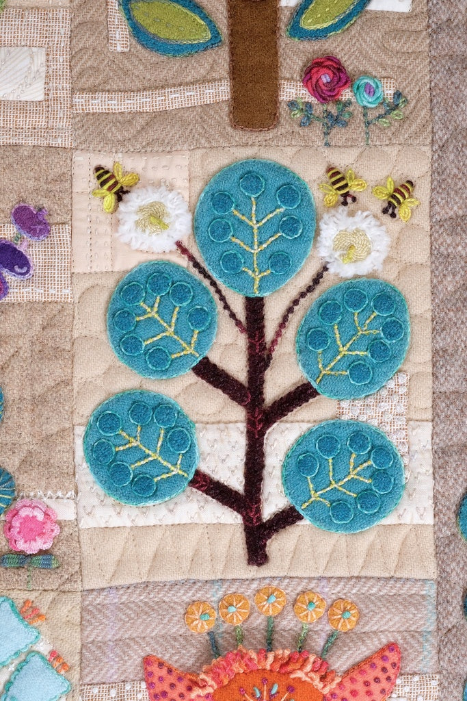 Rooted Quilt Kit - Sue Spargo