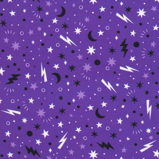 Lights Out Glow in the dark || Robert Kaufman ||Purple
