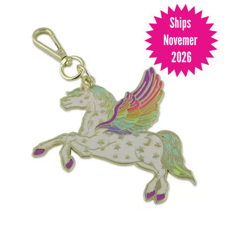 Tula Pink Legendary Collection Pegasus Bag Charm || Pre-order, Arrives November 2026