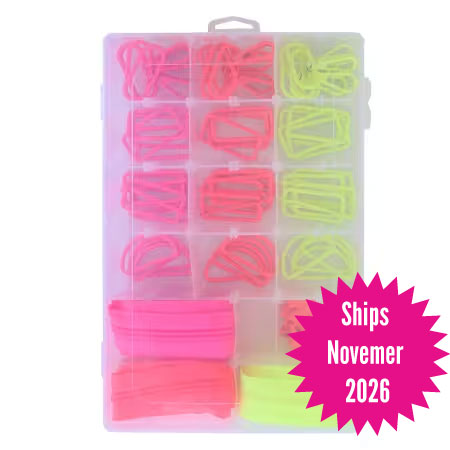 Tula Pink Neon Hardware & Zipper Bundle || Tula Pink + Sallie Tomato || PreOrder, Arrives November 2026