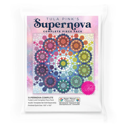 Supernova English Paper Piecing Pattern - Tula Pink - Arrives September 2025