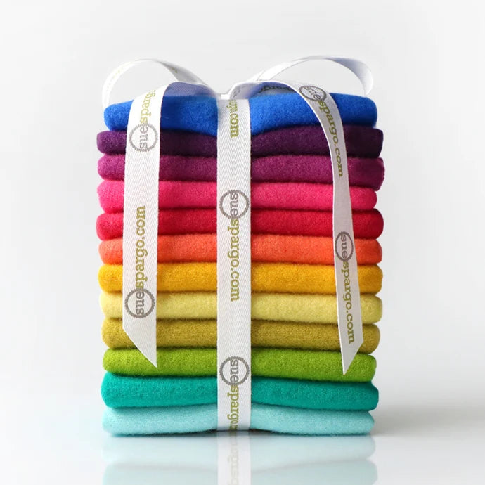 12 Best Wool Solids || Hand Dyed || Sue Spargo || Fat 16ths