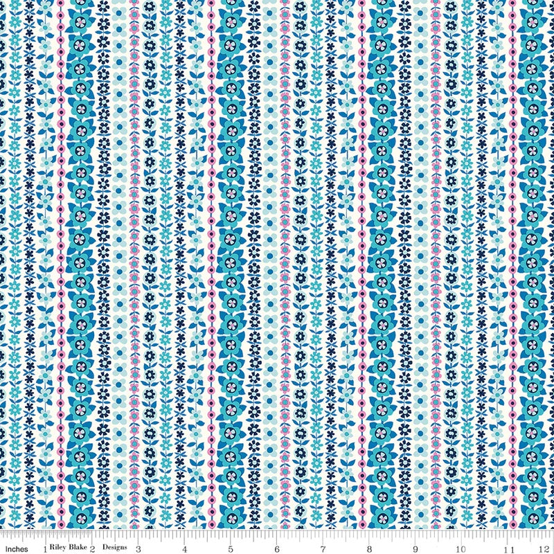 Everlasting || Liberty Fabrics || Soho Stripe A