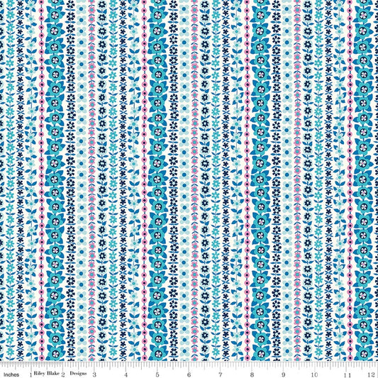 Everlasting || Liberty Fabrics || Soho Stripe A