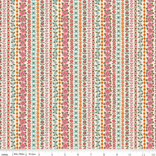 Everlasting || Liberty Fabrics || Soho Strip B
