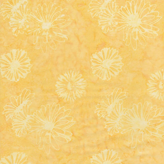 Tonga Pixie Batiks - Floating Florals - Melon