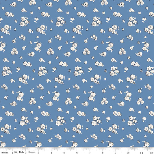 Everlasting || Liberty Fabrics || Tumbling Daisies A