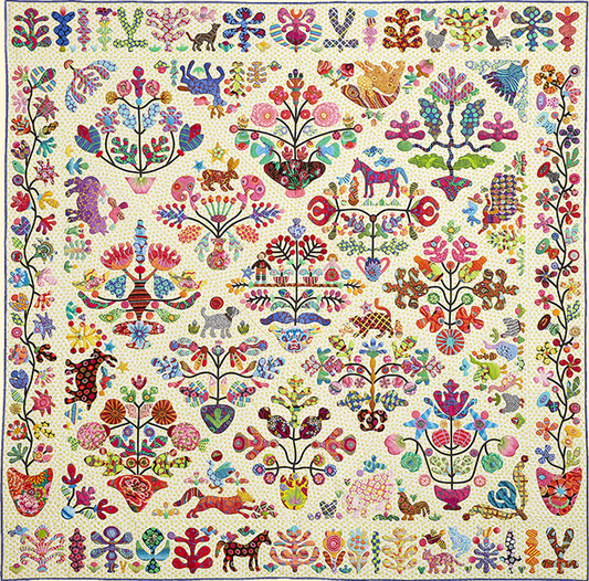 Whimsical Vases Applique Pattern || Kim Mclean