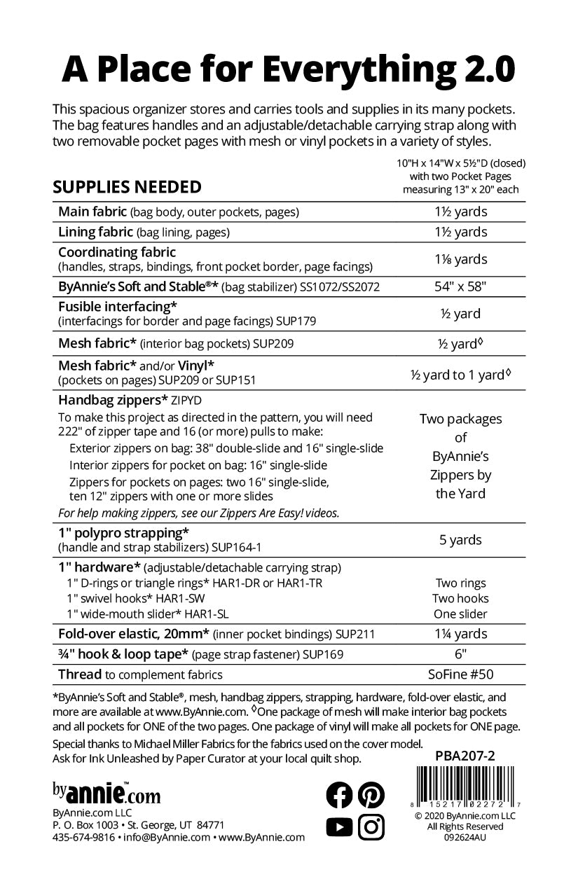 A Place for Everything 2.0 || By Annie