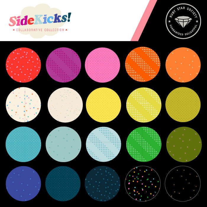 Sidekicks Fabric || A Ruby Star Society Collaborative Collection || 40 Fabric Bundle