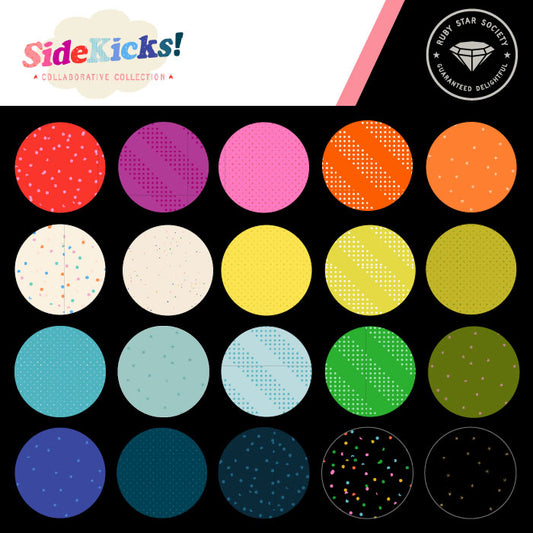 Sidekicks Fabric || A Ruby Star Society Collaborative Collection || 40 Fabric Bundle