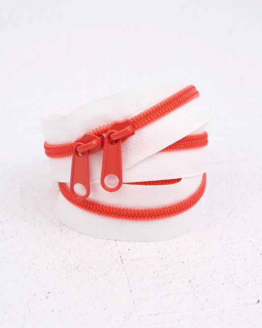 Handbag Zipper || Renaissance Ribbon || Flame