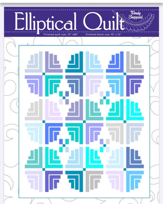 Elliptical Quilt Pattern - Wendy Sheppard