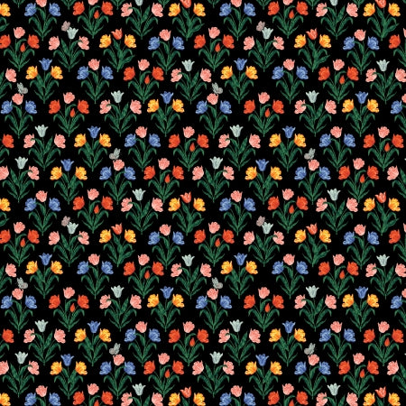 Curio by Rifle Paper Company - Tulips in Black