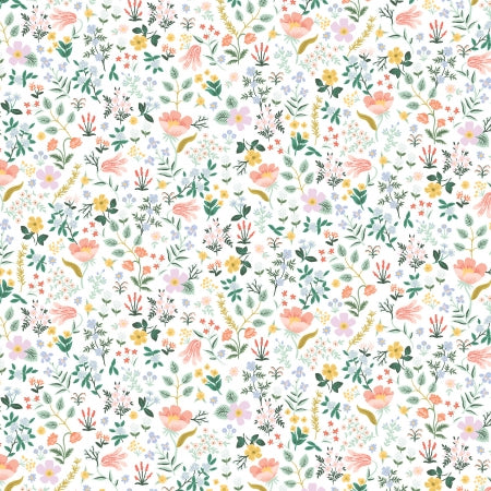Curio by Rifle Paper Company - Bramble Fields in White