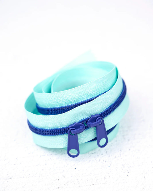 Handbag Zipper || Renaissance Ribbon || Saltwater Taffy