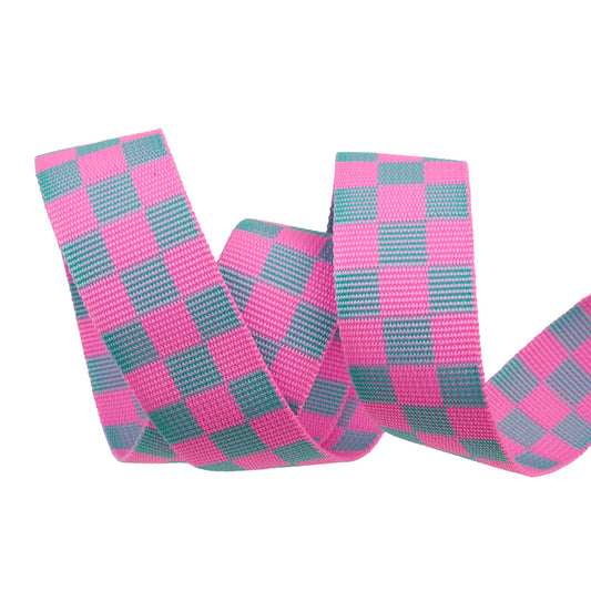 Check Please 1 ½" Webbing || Tula Pink || Cosmic