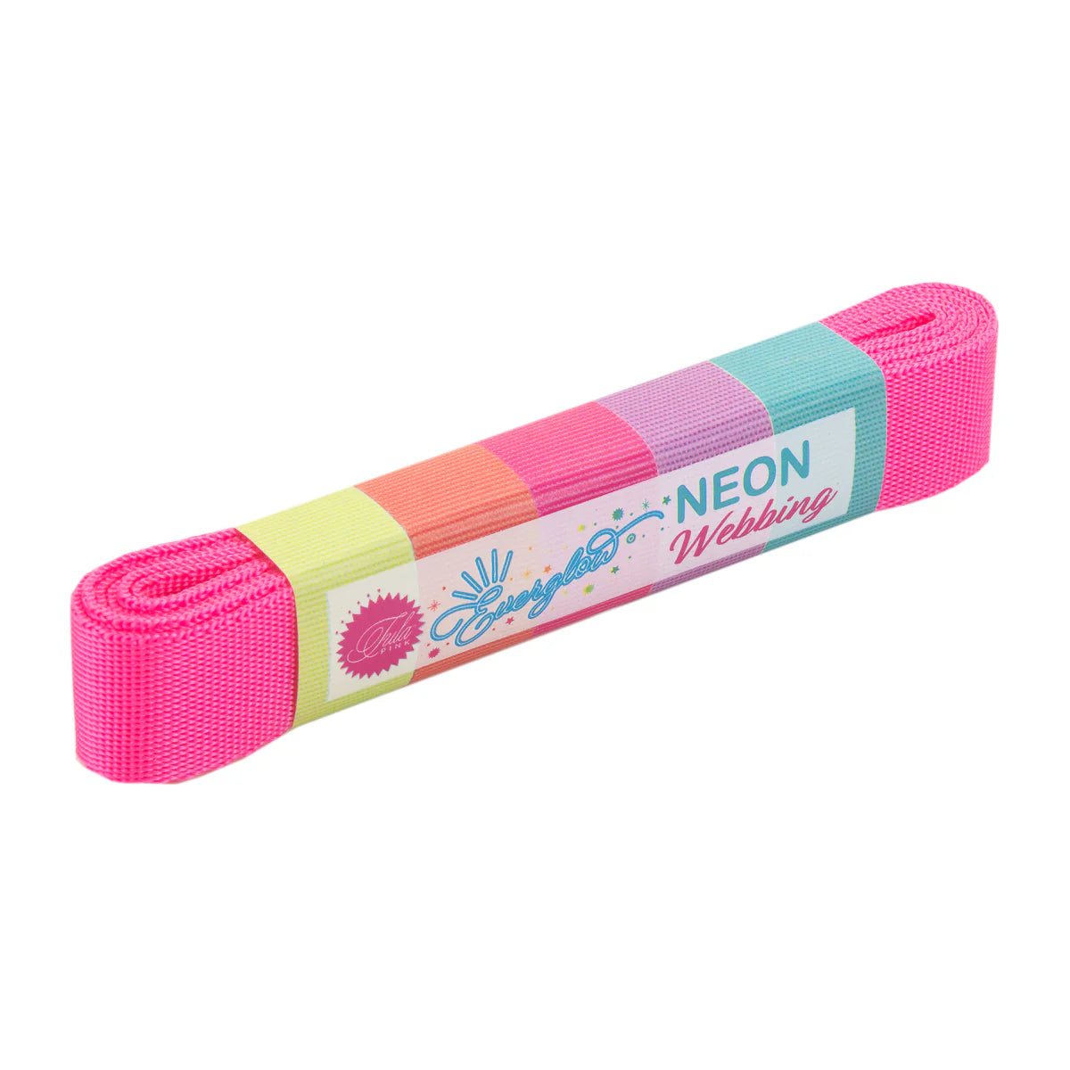 Everglow Neon Webbing || Tula Pink || Cosmic