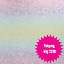 Tula Pink Vinyl: Floral Reef Making Waves ½ Yard Cut -- PreOrder, Arrives May 2026